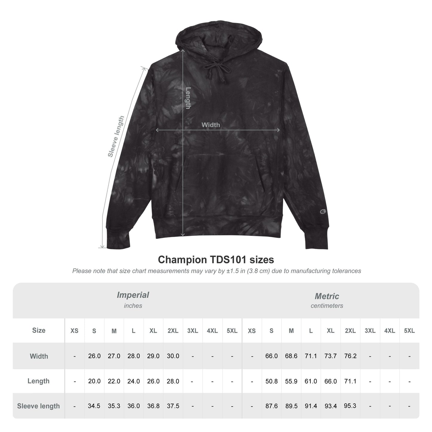 Christian Tie-Dye Hoodie – Embroidered Crucifix Pullover
