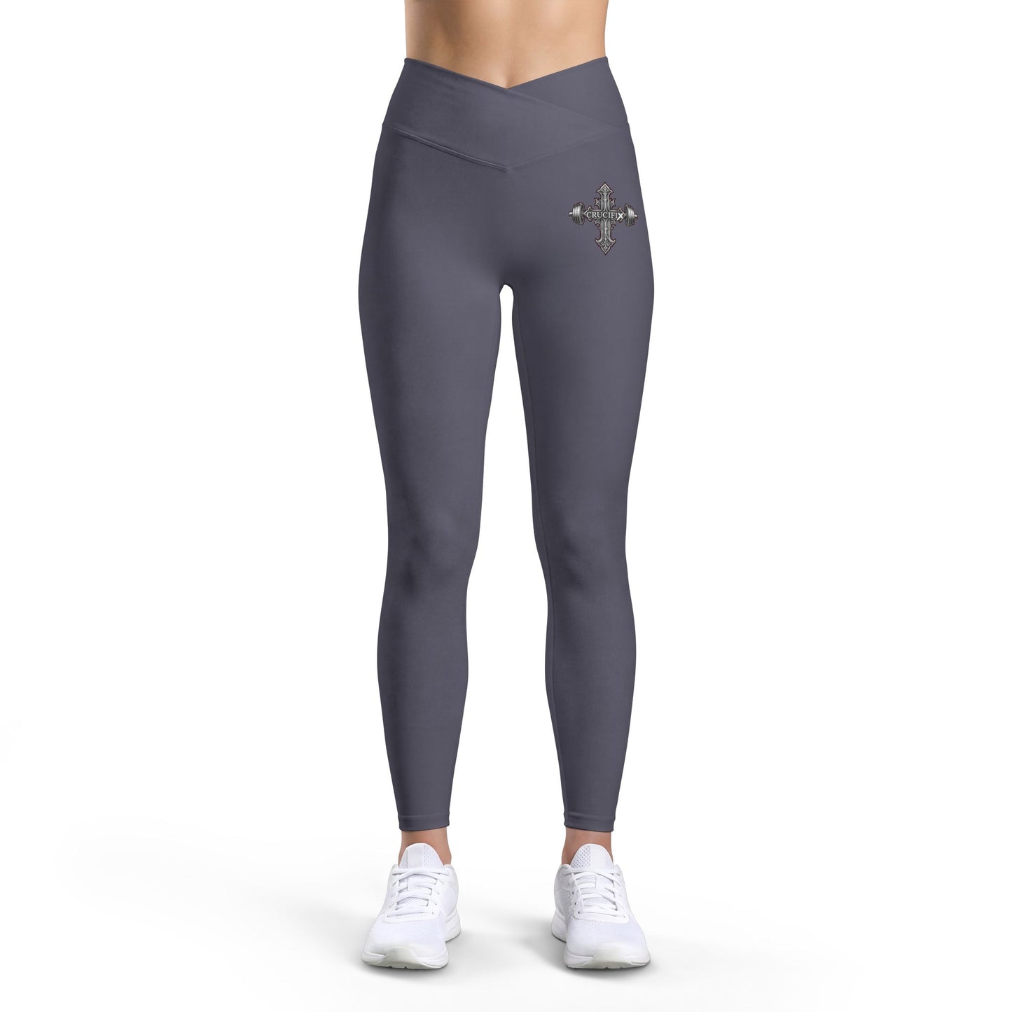 Women’s Lifted by Faith Crucifix Leggings
