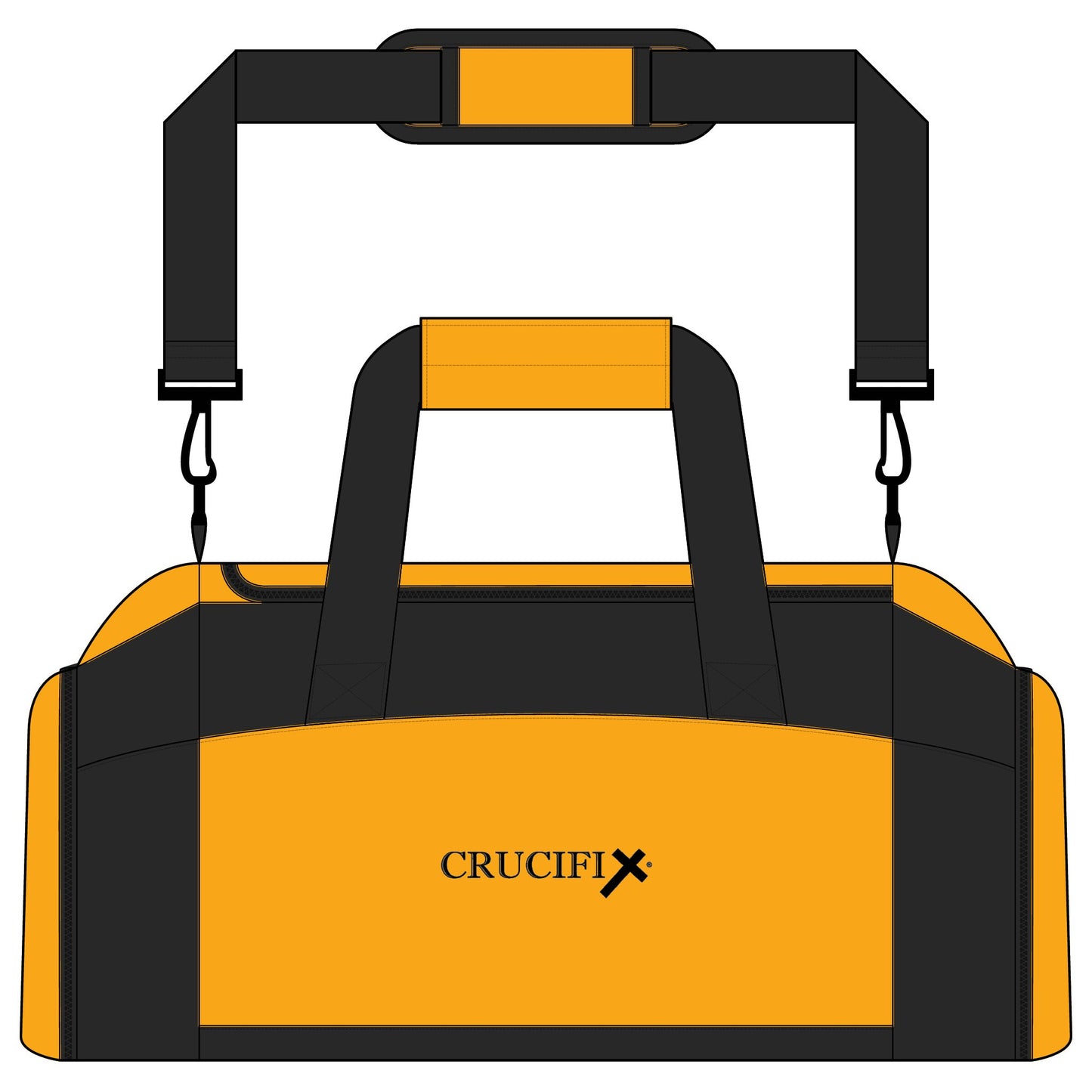 Crucifix Logo Gym Bag