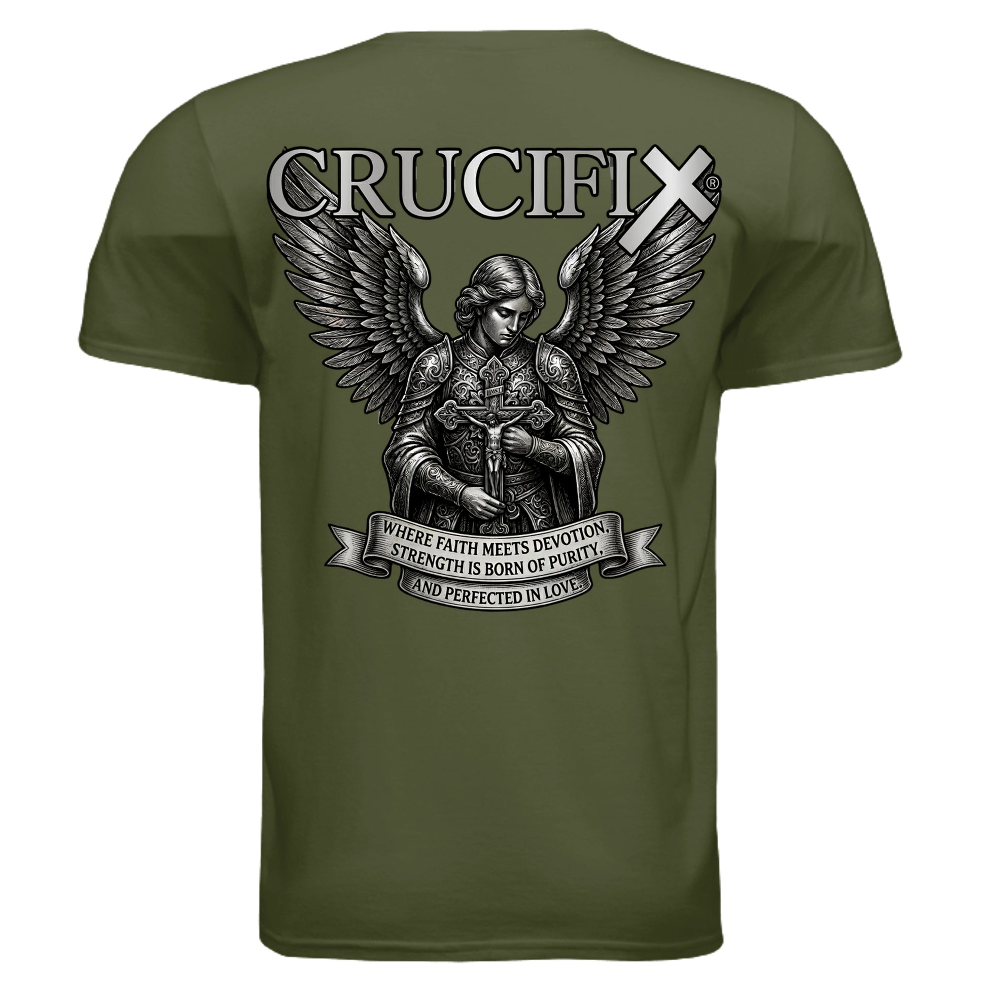 MILITARY GREEN - G640 - BACK