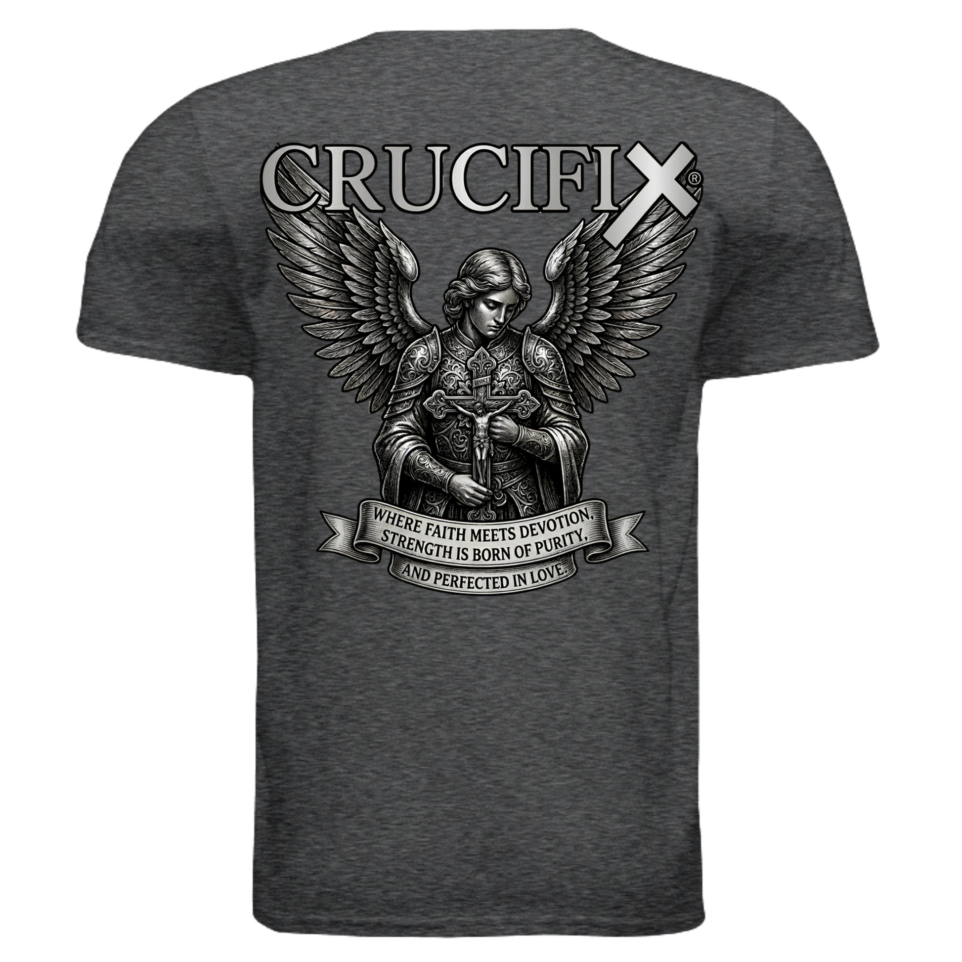 DARK HEATHER - G640 - BACK