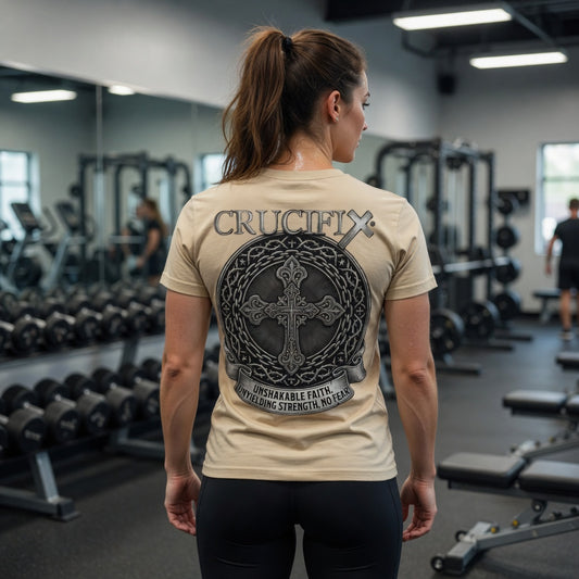 Crucifix Unshakable Faith Tee