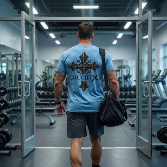 Crucifix Thorn Cross Graphic T-Shirt