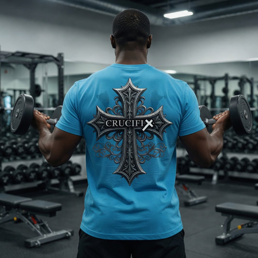 Crucix Cross Back Graphic T-Shirt