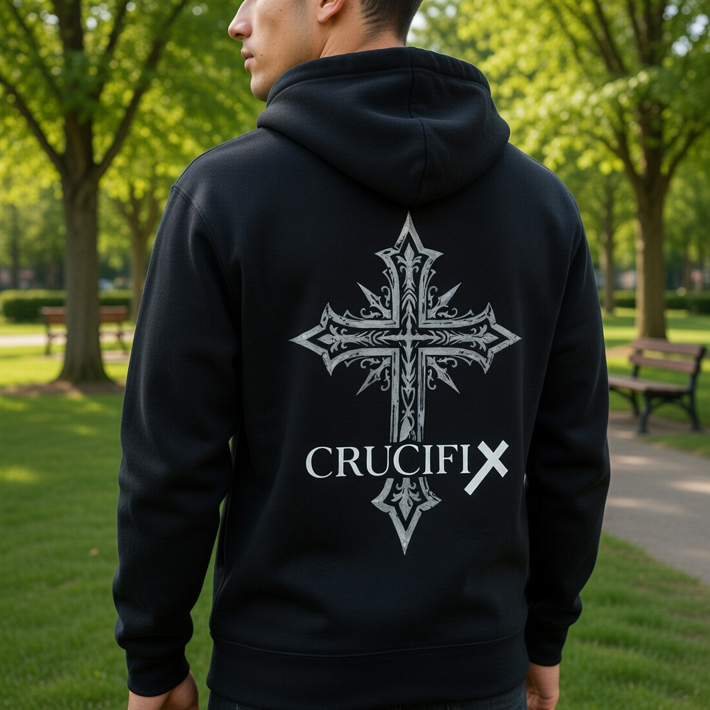 Crucifix Royal Cross Hoodie