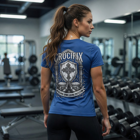 Crucifix Divine Protection Tee