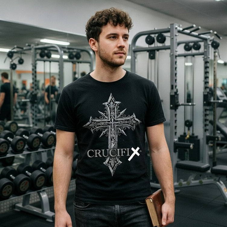 Men’s Crucifix Royal Cross T-Shirt