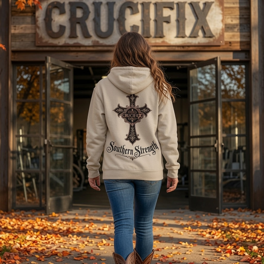 Southern Strength Women’s Christian Hoodie