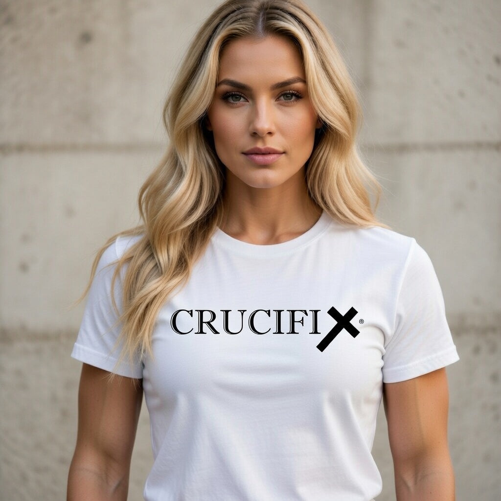 Crucifix Classic Logo T-Shirt