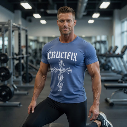 Crucifix Thorn Cross Tee