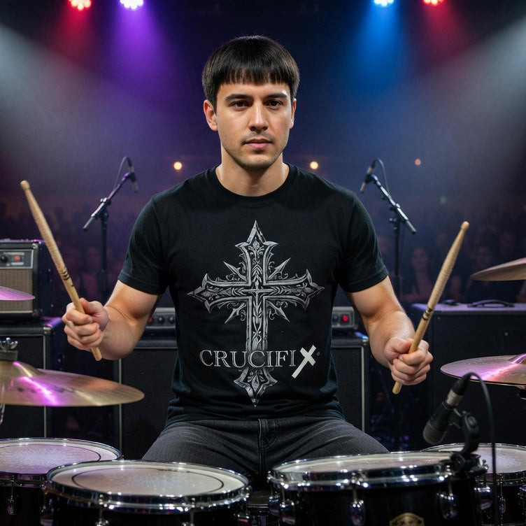 Men’s Crucifix Royal Cross T-Shirt