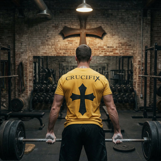 Crucifix Gothic Cross Long Sleeve Shirt – Christian Streetwear Tee